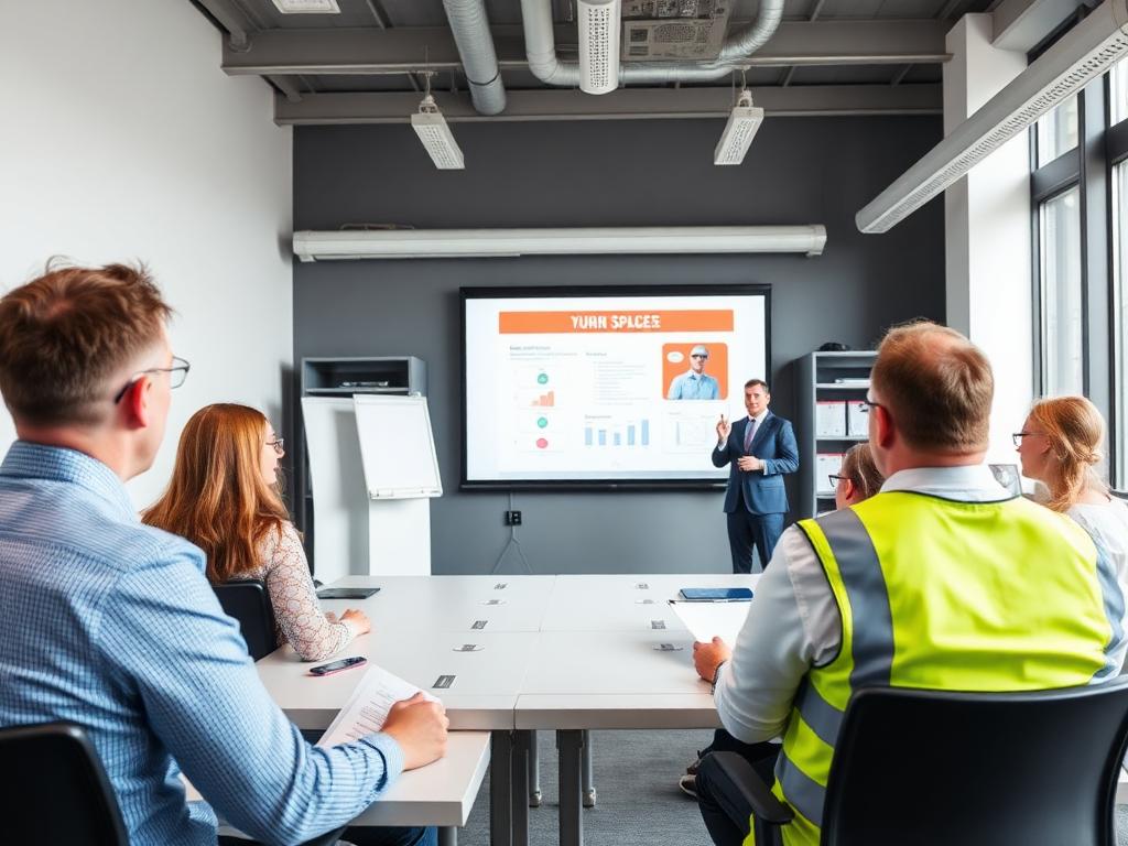 Sessione di formazione professionale in aula